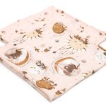 2 Pack Bamboo Μικρές Μουσελίνες Fly me to the Moon Nude (Silver Plus Protection Τεχνολογία)