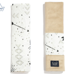 Jersey Seat Belt Cover Bright Luna Velvet Sand