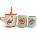 Filibabba - Neoprene Βath Τoys - Dino Beach Activity Cups