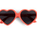 Filibabba Kids Sunglasses - Heart - Warm Red