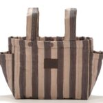 Mollet Ortalion Τσαντάκι Καροτσιού - Stripes Brown
