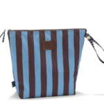 Αδιάβροχο Τσαντάκι Καλλυντικών Stripes Blue XL
