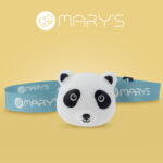 Παιδικός φακός κεφαλής LED MARY'S Πάντα, επαναφορτιζόμενος